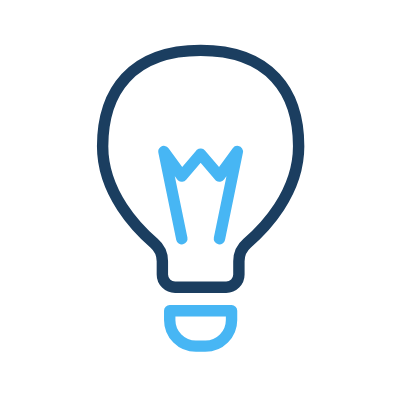 Bulb light icon